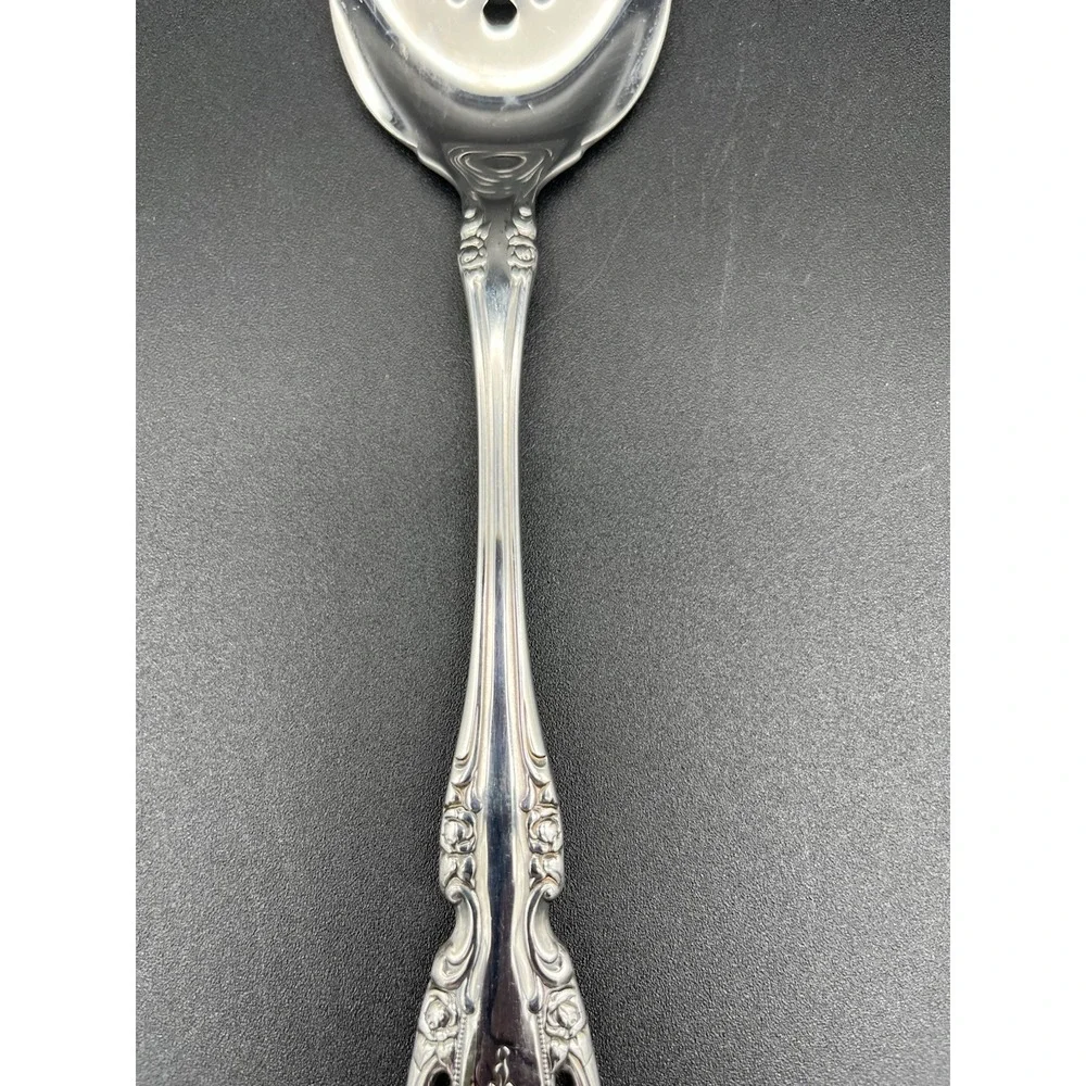 Pie Server Pierced Brahms Stainless By Oneida Silver